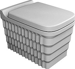 Унитаз подвесной Bien Shine SHKA052N1VP1W3000 белый, с крышкой микролифт, безободковый купить в интернет-магазине Sanbest