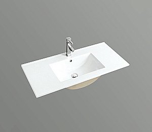 Раковина Ceramalux N 101 9010E белая купить в интернет-магазине Sanbest