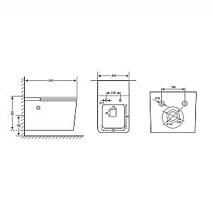 Унитаз подвесной Abber Rechteck AC1202P-AC0101P белый, с крышкой микролифт, с инсталляцией купить в интернет-магазине Sanbest