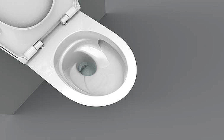 Унитаз подвесной Geberit Acanto 502.718.00.1 белый, с крышкой микролифт, безободковый купить в интернет-магазине Sanbest