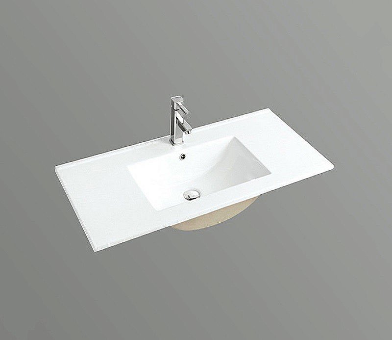 Раковина Ceramalux N 101 9010E белая купить в интернет-магазине Sanbest