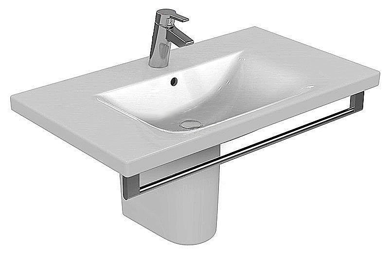 Раковина на полупьедестале Ideal Standard Connect 70 E812801 белая купить в интернет-магазине Sanbest