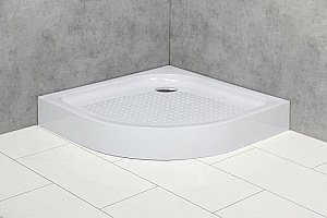 Душевой поддон BelBagno TRAY-BB-R-80-550-15-W 80х80 белый купить в интернет-магазине Sanbest