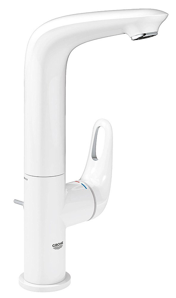Смеситель для раковины Grohe Eurostyle New 23569LS3 белый купить в интернет-магазине сантехники Sanbest