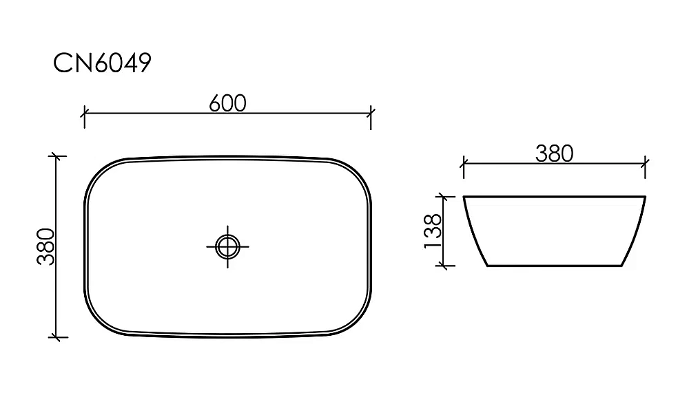 Раковина Ceramica Nova Element 60 CN6049MLG зеленая матовая купить в интернет-магазине Sanbest