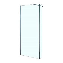 Душевое ограждение Loranto  Walk-in CS-L801 140 стекло прозрачное купить в интернет-магазине Sanbest