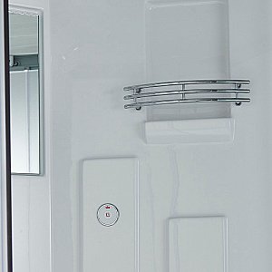 Душевая кабина Timo Standart 120х85 T-5502 стекло матовое/профиль матовый хром без г/м купить в интернет-магазине Sanbest