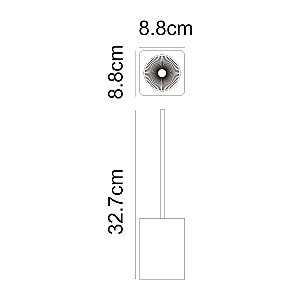 Ершик для унитаза WasserKRAFT Fulda K-691127 белый матовый купить в интернет-магазине сантехники Sanbest