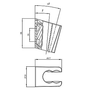 Держатель ручного душа Iddis Optima Home 080CP00i53 купить в интернет-магазине сантехники Sanbest