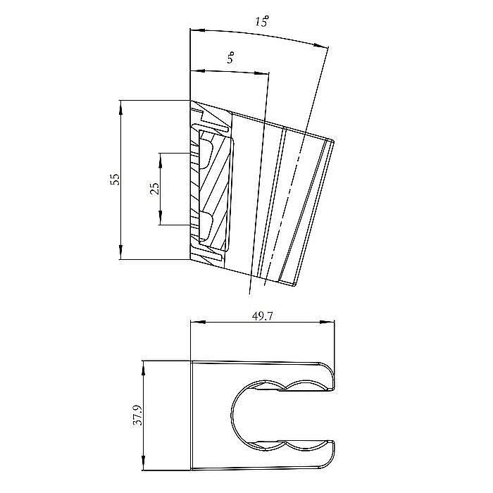 Держатель ручного душа Iddis Optima Home 080CP00i53 купить в интернет-магазине сантехники Sanbest