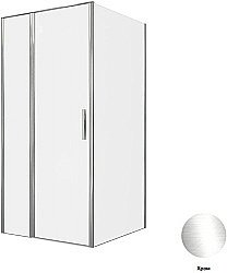 Душевой уголок Allen Brau Priority 100x100 3.31028.00 + 3.31046.00 прозрачный/хром купить в интернет-магазине Sanbest