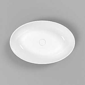 Раковина накладная WhiteCross Citrine 60 0717.060040.10100 черная, белая купить в интернет-магазине Sanbest