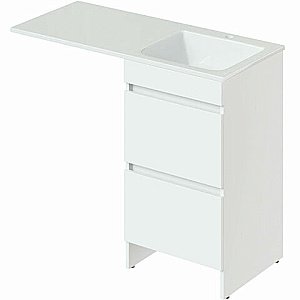 Тумба с раковиной Orange Sistema ST-110TUW 110 для ванной в интернет-магазине Sanbest