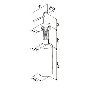 Диспенcер AM.PM GEM A9037200 купить в интернет-магазине сантехники Sanbest