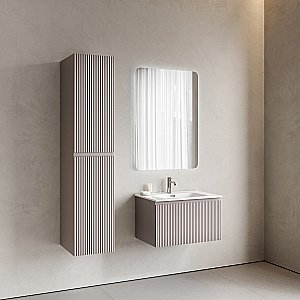 Тумба с раковиной Sancos Snob R 1.0 SNR1.070SM/CN7007 Doha Soft для ванной в интернет-магазине Sanbest