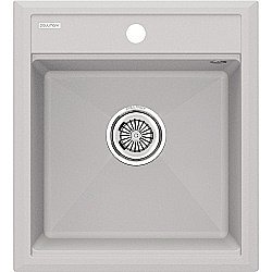 Кухонная мойка Paulmark Stepia-460 PM114651-GRS серый дым купить в интернет-магазине сантехники Sanbest