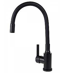 Смеситель для кухни Agger Easy A3100544 черный матовый купить в интернет-магазине сантехники Sanbest