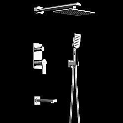 Душевая система Elghansa 54Q0743 (Set-17) хром купить в интернет-магазине сантехники Sanbest