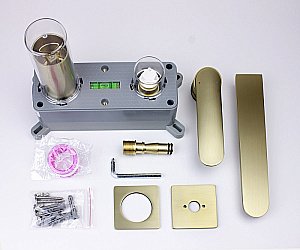 Смеситель для раковины Bronze de Luxe Icon 7006CG золото матовое купить в интернет-магазине сантехники Sanbest