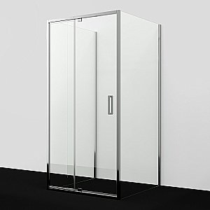 Душевой уголок WasserKRAFT Berkel 48P 48P42 100х100 профиль серебристый/стекло прозрачное купить в интернет-магазине Sanbest