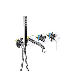 Смеситель для ванны Aquatek Европа AQ1344CR хром купить в интернет-магазине сантехники Sanbest