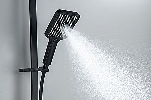 Душевой гарнитур Aquatek Либра AQ2019MB черный матовый купить в интернет-магазине сантехники Sanbest