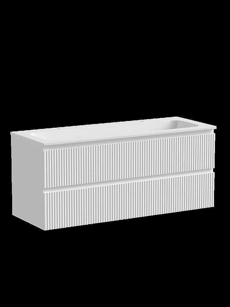 Тумба с раковиной Sancos SNOB R SNR120W Bianco для ванной в интернет-магазине Sanbest