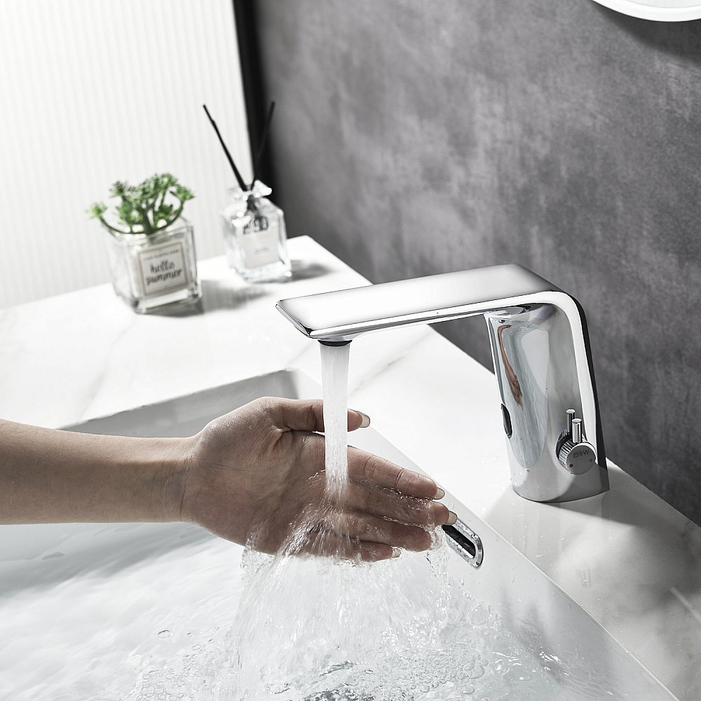 Смеситель для раковины Black&white Gravity GS-7101-C хром купить в интернет-магазине сантехники Sanbest