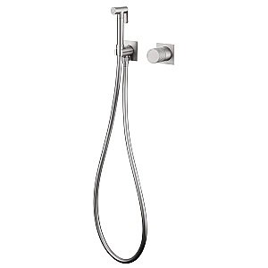 Гигиенический душ ABBER Rund AF8725SP сатин купить в интернет-магазине сантехники Sanbest