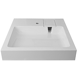 Раковина Azario Slim NEW 60 CS00086608 белая купить в интернет-магазине Sanbest