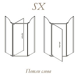 Душевой уголок Migliore Diadema ML.DDM-22.891.TR.BR 90x90 стекло прозрачное/профиль бронза купить в интернет-магазине Sanbest