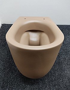 Унитаз приставной Kerasan Nolita 5318 Bruno matt, безободковый купить в интернет-магазине Sanbest