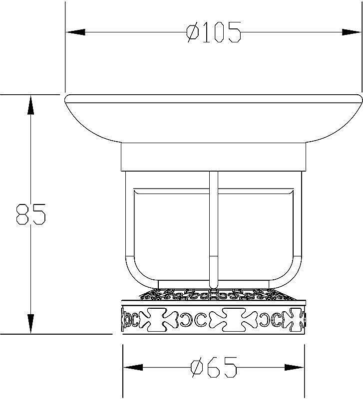 Мыльница Zorg Antic AZR 23 SL купить в интернет-магазине сантехники Sanbest