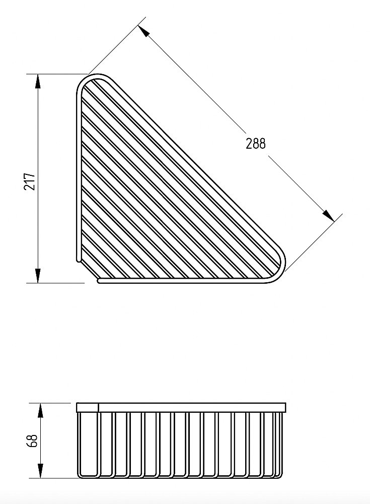 Полка Migliore Complementi ML.COM-50.119.DO золото купить в интернет-магазине сантехники Sanbest