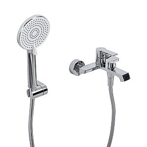 Смеситель для ванны и душа BelBagno AURORA-VASM-CRM хром купить в интернет-магазине сантехники Sanbest