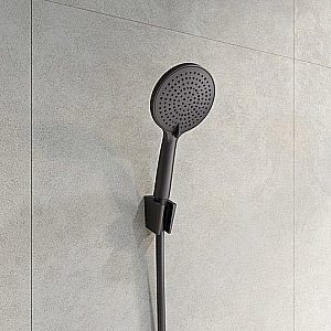 Душевая лейка Iddis Optima Home OPH3F0Gi18 черная купить в интернет-магазине сантехники Sanbest