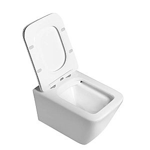 Унитаз подвесной с инсталляцией SantiLine SL-5007T-BG+SL-01/BG бежевый матовый/кнопка бежевая матовая, безободковый, с крышкой микролифт, слив торнадо купить в интернет-магазине Sanbest