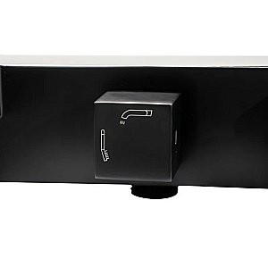 Смеситель для ванны Comforty 00-00013698 черный матовый купить в интернет-магазине сантехники Sanbest