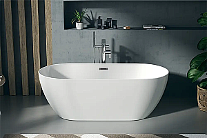 Ванна акриловая CeruttiSpa d'ISEO 9902 150x75 белая купить в интернет-магазине Sanbest