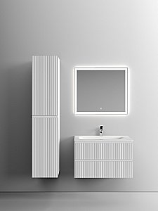 Тумба с раковиной Sancos SNOB T SNT80W 80 Bianco для ванной в интернет-магазине Sanbest