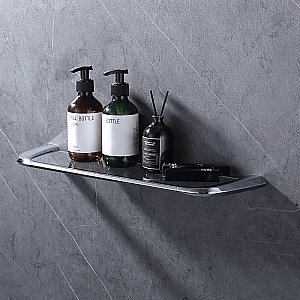 Полка стеклянная Abber NORD AA1555 49.5 хром купить в интернет-магазине сантехники Sanbest