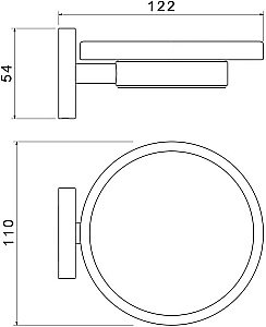 Мыльница Aquatek Европа AQ4103CR хром купить в интернет-магазине сантехники Sanbest