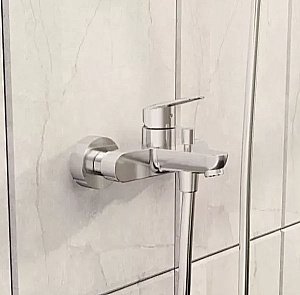 Набор смесителей VitrA Flow Round A42302EXP хром купить в интернет-магазине сантехники Sanbest