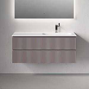 Тумба с раковиной Sancos Snob R SNR120SM 120 Doha Soft для ванной в интернет-магазине Sanbest