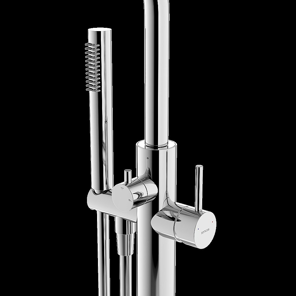 Смеситель для ванны Sancos Etna SC9009CH хром купить в интернет-магазине сантехники Sanbest