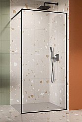 Душевое ограждение Radaway Modo F Black II 80 10409084-54-01 стекло прозрачное/профиль черный матовый купить в интернет-магазине Sanbest