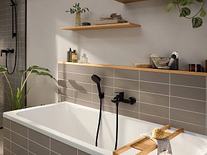 Смеситель для ванны Hansgrohe Rebris E 72450670 купить в интернет-магазине сантехники Sanbest