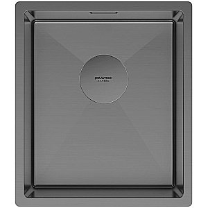 Кухонная мойка Paulmark Next 38 PM213844-GM вороненая сталь купить в интернет-магазине сантехники Sanbest