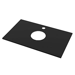 Столешница лакобель Taliente MB-ST 80 черная для ванной в интернет-магазине сантехники Sanbest