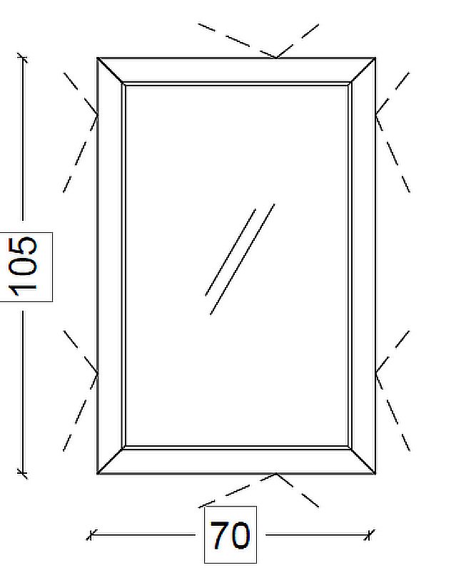 Зеркало Boheme NeoArt Vallessi Dolce 567-B черное в ванную от интернет-магазине сантехники Sanbest